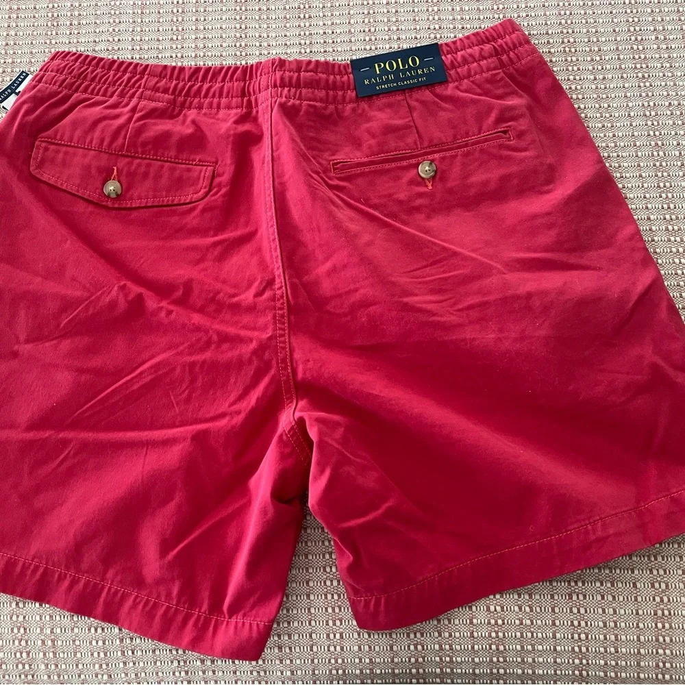 Polo by Ralph Lauren Red Men's Shorts - Picture 2 of 3